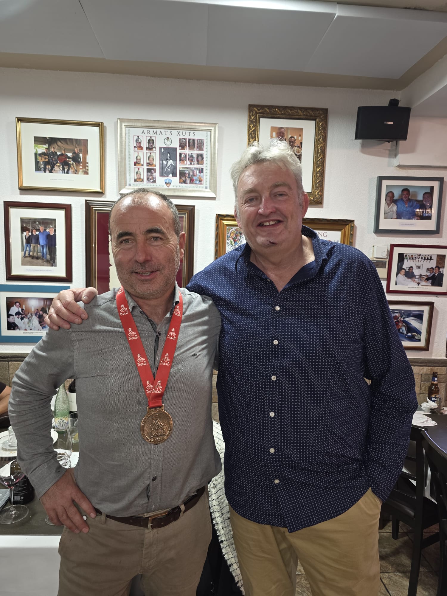 Jordi Esteve campió del Dakar 2026 a Cal Benito